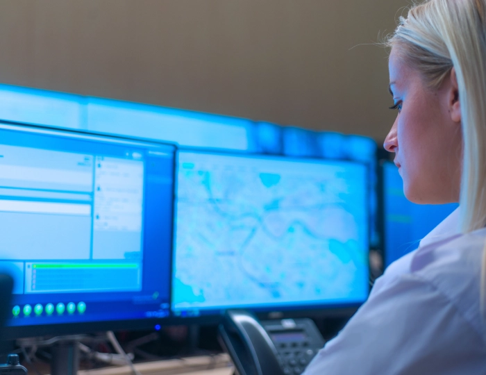 Forwarding alarm system reports to monitoring station
