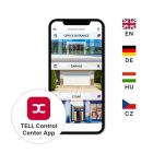 Pager4 PRO-4G.IN4.R2 - kontaktusvezérelt átjelző, mini riasztóközpont, 4G, mobilapp, 4 bemenet + 2 relé