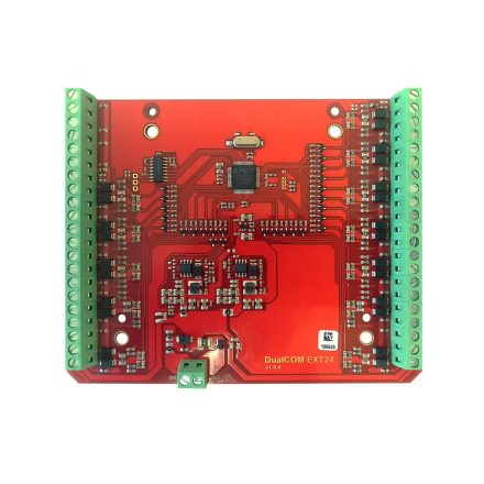 Dualcom EXT-IN24 - 24 bemenetes bővítőmodul Dualcom minősített tűzátjelző kommunikátorhoz