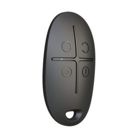   Ajax SpaceControl BL, 4 funkciós távirányító, LED visszajelzéssel, fekete