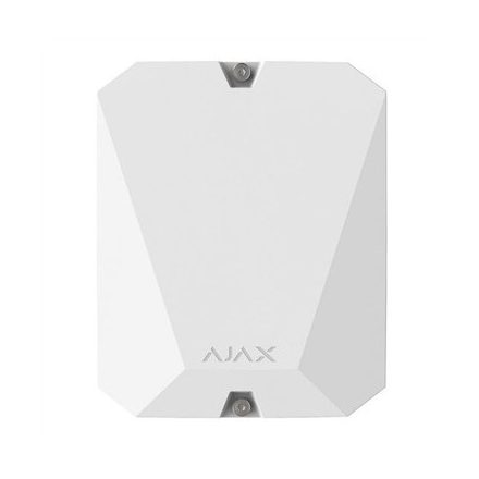 Ajax MultiTransmitter WH 2, 3 EOL illesztő modul vezetékes érzékelők csatlakoztatásához, fehér