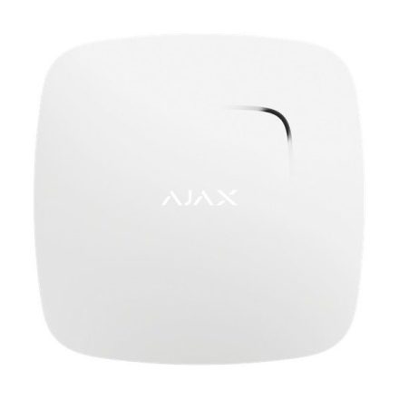 Ajax FireProtect Plus WH, vezetéknélküli füst-, hősebesség- és CO érzékelő, fehér