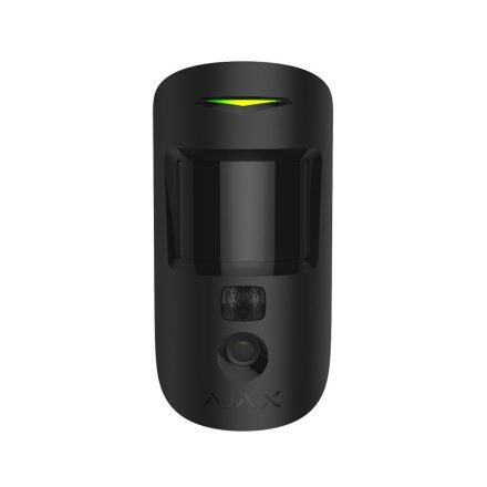 Ajax MotionCam (PhOD) BL, mozgásérzékelő beépített kamerával, fekete