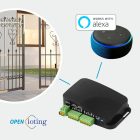 OPEN.ioting kapunyitó Alexa okosotthon csatlakozás