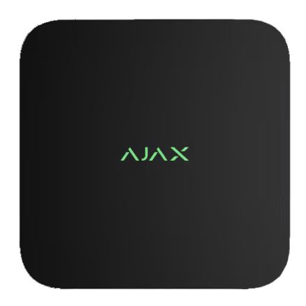 Ajax NVR (8 ch) BL, 8 csatornás rögzítő, fekete