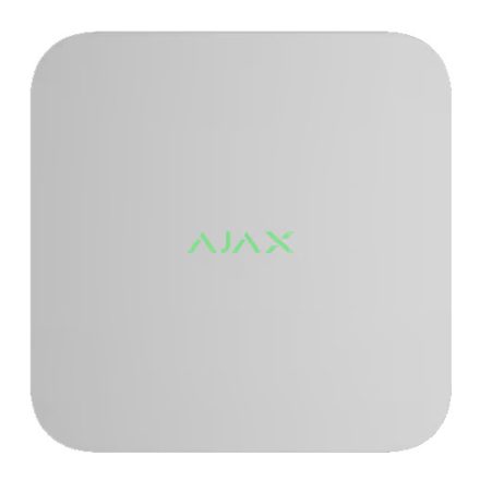 Ajax NVR (8 ch) WH, 8 csatornás rögzítő, fehér