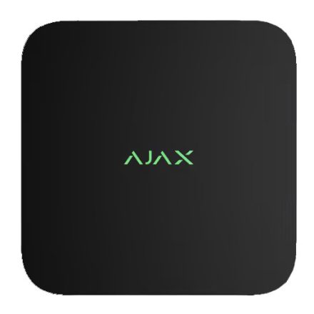Ajax NVR (16 ch) BL, 16 csatornás rögzítő, fekete