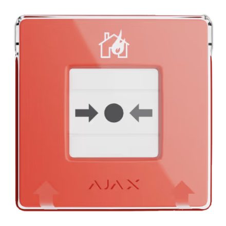 Ajax ManualCallPoint RED, kézi jelzésadó, piros