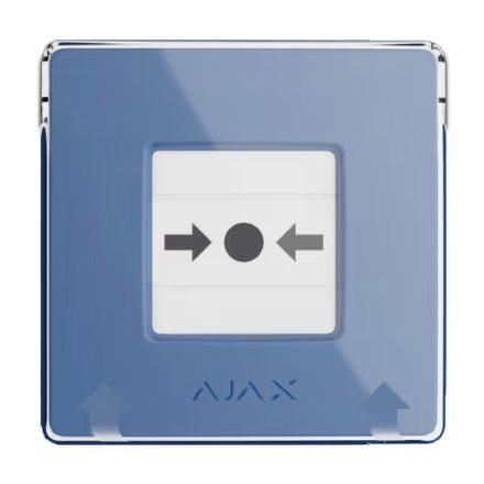 Ajax ManualCallPoint BLUE, kézi jelzésadó, kék