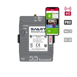 Smart Module BASE DIN rail -  SIM-kártyával