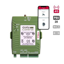 Gate Control PRO 20 DIN rail - 4G.IN4.R2 Gate Control PRO 20 DIN rail - 4G.IN4.R2