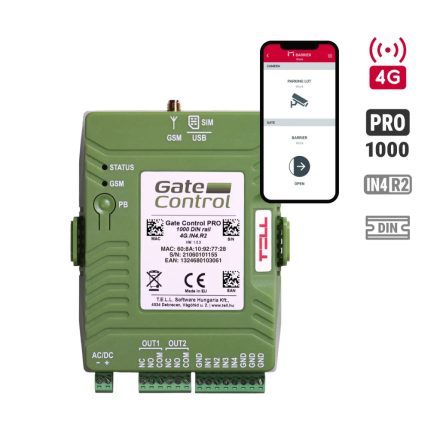 Gate Control PRO 1000 DIN rail - 4G.IN4.R2