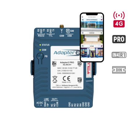 Adapter2 PRO DIN rail - 4G.IN4.R1