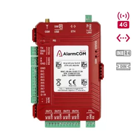 AlarmCom.forti2 DIN rail – ETH.4G.IN8.R4